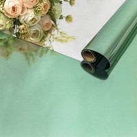 Плёнка 0,58*10м глянцевая "Металл" 40мкм Зелёный 1/30 Арт: 001390/7