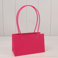 Пакет подарочный "Ваза для цветов" 22*10,5*13,5 Малиновый 1/10 1/300 Арт: 000586EA/5