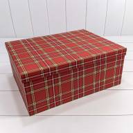 Коробки Прямоугольные Набор 1/15 42,5*33*17,6 "Клетка" Красный 1/2 Арт: 721902/500 - Коробки Прямоугольные Набор 1/15 42,5*33*17,6 "Клетка" Красный 1/2 Арт: 721902/500