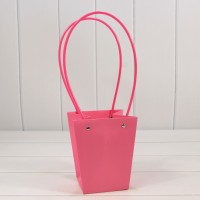 Пакет подарочный "Ваза для цветов" 15,5*13*9,5 Лиловый 1/10 1/150 Арт: 000170G/190