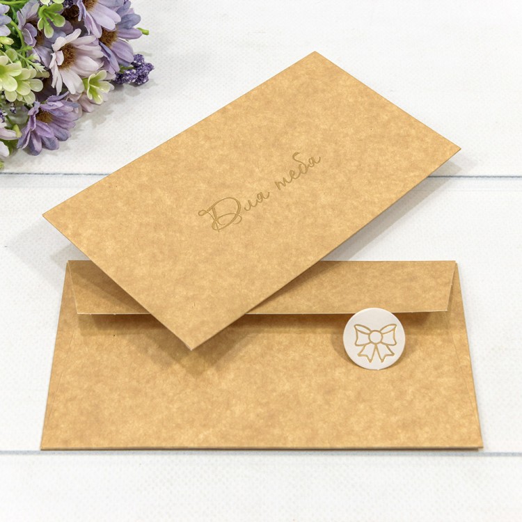 Конверт подарочный 16,9*9,4см 1623 1/10 1/250 Арт: 003016/23