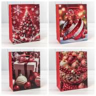 Пакет подарочный "Новый год" (микс 463) 18*23*10 210г 1/20 1/360 Арт: 300463E - Пакет подарочный "Новый год" (микс 463) 18*23*10 210г 1/20 1/360 Арт: 300463E