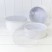 Коробки Круглые Набор 1/3 26,5*11,2 с прозрачной крышкой Белый 1/12 Арт: 720820/1