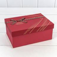 Коробки Прямоугольные Набор 1/3 22,5*16*9,5 с бантом &quot;Wishes&quot; Красный 1/12 Арт: 720624/2 - Коробки Прямоугольные Набор 1/3 22,5*16*9,5 с бантом "Wishes" Красный 1/12 Арт: 720624/2