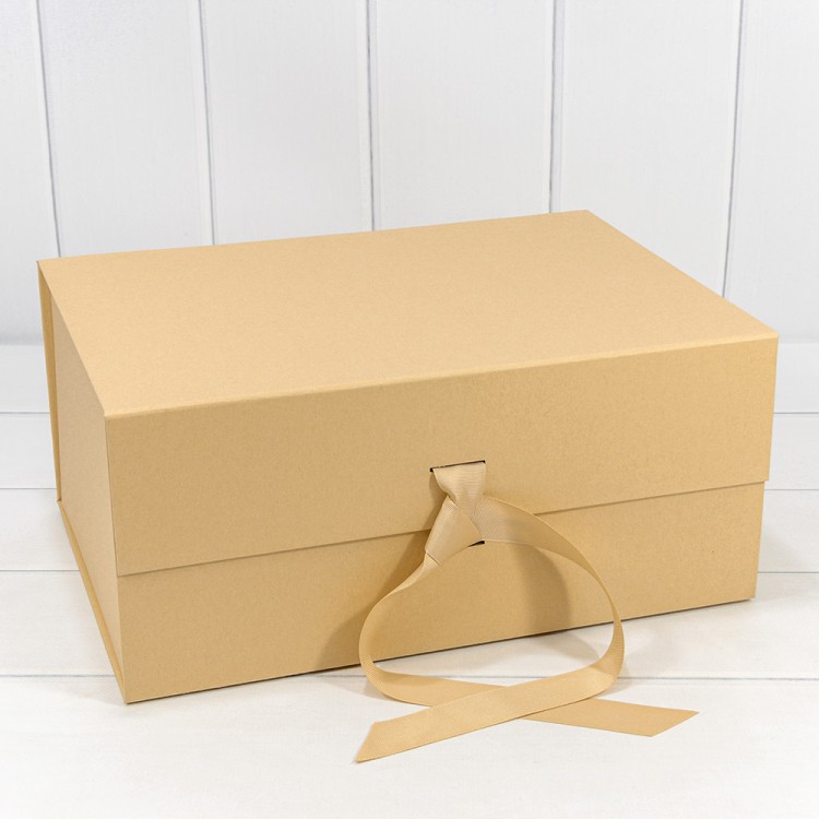 Коробка Прямоугольная 39*28*17,8 складная на магнитах Крафт 1/24 Арт: 721229/1954