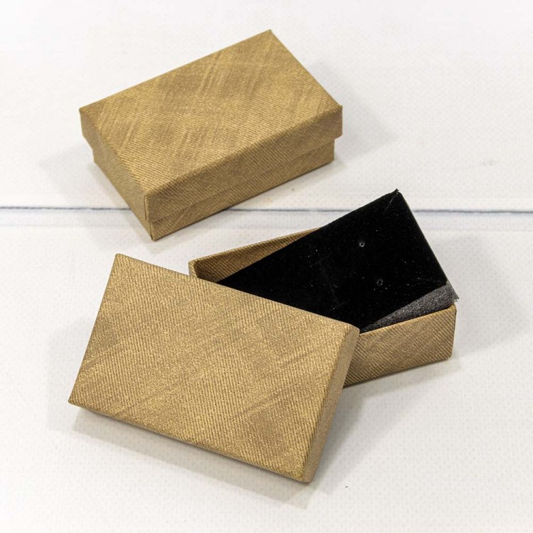 Коробка Прямоугольная 8*5*2,5 Песочно-жёлтый 1/24 1/360 Арт: 62358/2